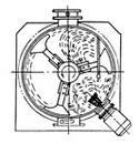 犁刀混合機物料情況